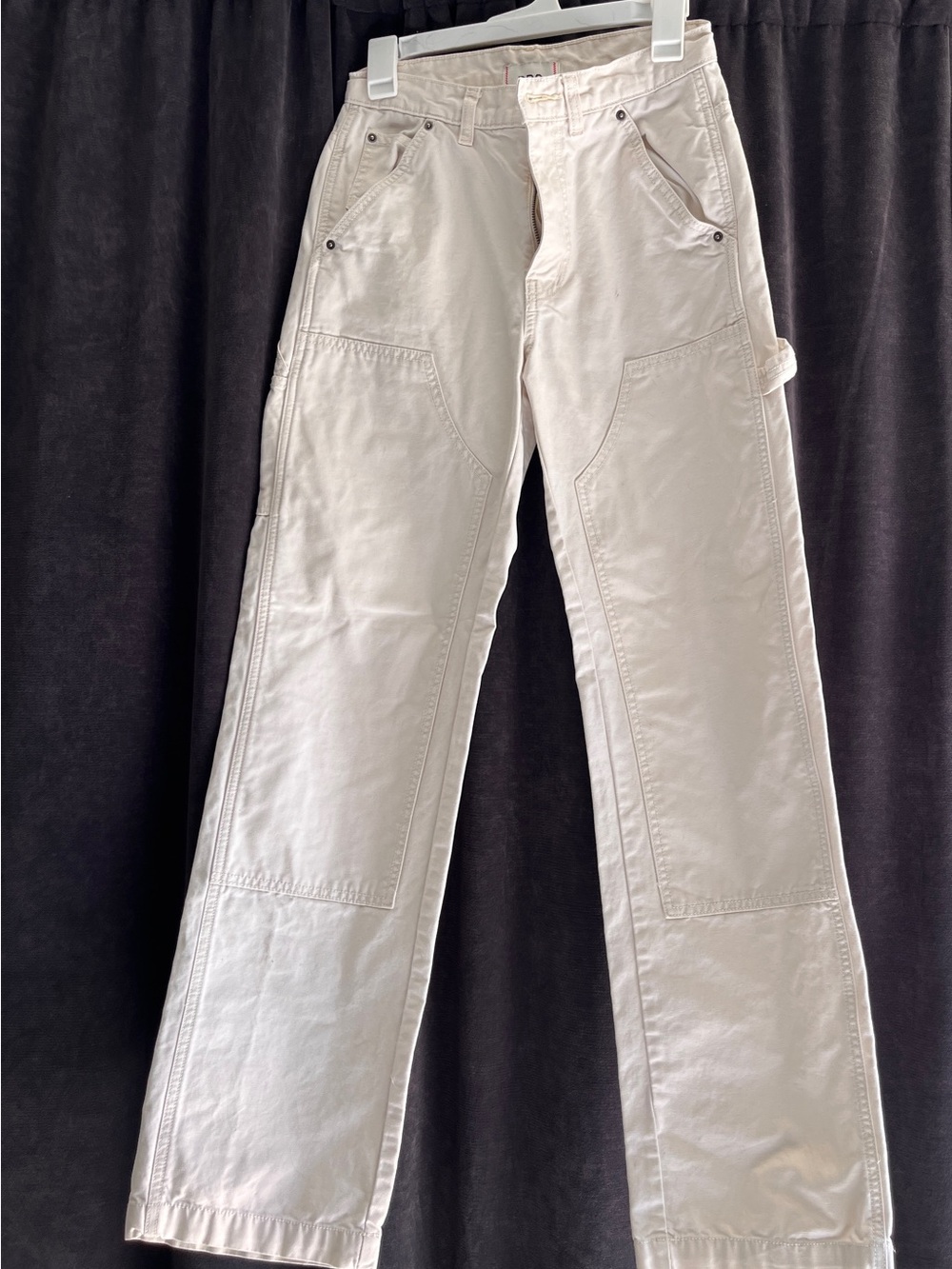 BDG Urban Outfitters Off-White Carpenter Pants size 25